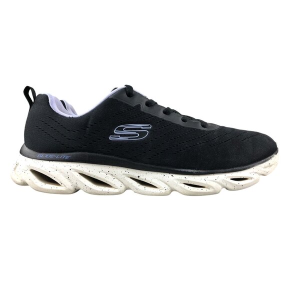 Skechers Women's Size 10 WIDE Black Glide Step sport Running Sneakers 179035WR - Picture 1 of 15